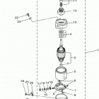 SX250TXRA/LX225TXRA/SX225TXRA/LX250TURA/LX250TXRA/SX225TURA/SX250TURA ПУСКОВОЙ ЭЛЕКТРОДВИГАТЕЛЬ
