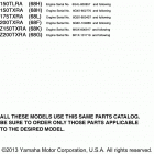 Z150TXRA/LZ150TXRA/Z200TXRA/Z175TXRA/Z150TLRA/LZ200TXRA Models in this catalog