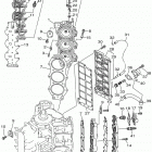 Z150TXRA/LZ150TXRA/Z200TXRA/Z175TXRA/Z150TLRA/LZ200TXRA Цилиндр и картер 2