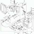 Z150TXRA/LZ150TXRA/Z200TXRA/Z175TXRA/Z150TLRA/LZ200TXRA Масляный бак