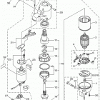 Z150TXRA/LZ150TXRA/Z200TXRA/Z175TXRA/Z150TLRA/LZ200TXRA ПУСКОВОЙ ЭЛЕКТРОДВИГАТЕЛЬ