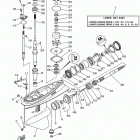 130TLRZ/115TJRZ/130TXRZ/L130TXRZ/115TLRZ/115TXRZ Lower casing drive 1 115 130