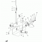 130TLRZ/115TJRZ/130TXRZ/L130TXRZ/115TLRZ/115TXRZ Lower casing drive 4 l130
