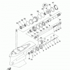 DX150TLRZ Lower casing drive 2a