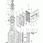 VX150TLRZ Цилиндр и картер 2