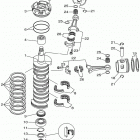 Z150TLRZ/LZ200TXRZ/Z200TXRZ/Z200TLRZ/Z175TXRZ/Z150TXRZ/LZ150TXRZ Коленчатый вал и Поршень