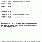 F9.9ELRY/F9.9MLHY/F9.9MSHY Models in this catalog