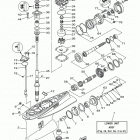 SX250TXRY/SX225TXRY/LX225TXRY/LX250TURY/LX250TXRY/SX225TURY/SX250TURY Lower casing drive 3 lx