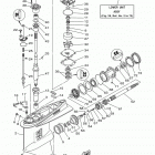 Z150TXRY/LZ200TXRY/Z200TLRY/Z200TXRY/Z150TLRY/LZ150TXRY Lower casing drive 1 68f 68h