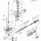 25MLHX/25MSHX/25ESHX/25ELHX/25ELRX Корпус редуктора 1