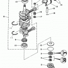 40MJHX/40ESRX/40MLHX/40EJRX/40TLRX/50EJRX/40MSHX Коленчатый вал и Поршень