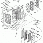 E60MLHX Блок цилиндров