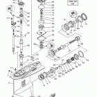 LX200TXRCX/SX200TXRX/SX150TLRX/LX150TXRX/LX200TXRX Lower casing drive 3