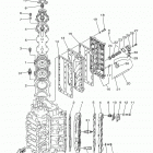 LX200TXRCX/SX200TXRX/SX150TLRX/LX150TXRX/LX200TXRX Цилиндр и картер 2