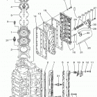PX150TLRX Цилиндр и картер 2