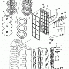 S250TURX/S225TURX/L225TXRX/L250TXRX/L250TURX/S225TXRX/S250TXRX Цилиндр и картер 2