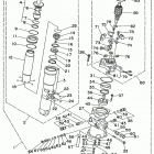 T50TLRX/F50TLRX/F40TLRX Power trim & tilt assembly