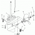 F25TLRW/F25ELHW/F25ESHW/F25ELRW Корпус редуктора 2