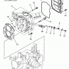 F25TLRW/F25ELHW/F25ESHW/F25ELRW Цилиндр и картер 2
