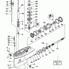 F50TLRW/T50TLRW/F50TLHW Lower casing drive 1 t50tlrw