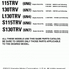 115TJRV/S130TLRV/130TLRV/L130TXRV/S130TXRV/S115TLRV/S115TXRV/115TLRV Models in this catalog