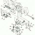25ELHV/20MLHV/20MSHV/25ESHV/25ELRV/25MSHV2/25MLHV2 Bracket 3 (with manual lock)