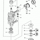 30ELRV/30MSHV/30MLHV/30ELHV/30ESRV Коленчатый вал и Поршень