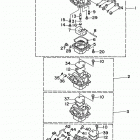 F50TLRU/T50TLRU/F50TLHU Карбюратор