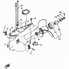L225TXRU/S250TURU/S250TXRU/L225TURU/L250TURU/S225TXRU/S225TURU/L250TXRU Lower casing  drive 2 s225 s250
