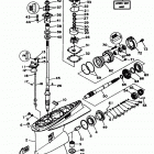 L225TXRU/S250TURU/S250TXRU/L225TURU/L250TURU/S225TXRU/S225TURU/L250TXRU Lower casing drive 1 s225 s250