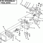 W867627 TRAIL BOSS Head light assembly.