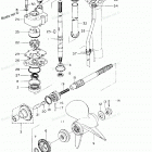 M18E2 Transmission, Water Pump