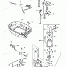 MFS25A Power Trim & Tilt, Motor Cover Lower