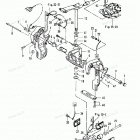 M40D2 Bracket (2) (gas Asist Tilt, Power Trim & Tilt)