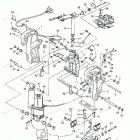 MD50B Bracket (2) Power Trim & Tilt (new)