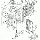 M80A Cylinder - Crank Case Assembly