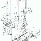 NSF6C Gear Case, Drive Shaft & Gear Case, Propeller Shaft