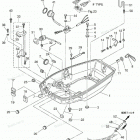 NSD40B2 Bottom Cowl, Motor Cover Lower