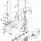 NSF4B Gear Case, Drive Shaft & Gear Case, Propeller Shaft