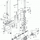 NSF5B Gear Case, Drive Shaft & Gear Case, Propeller Shaft