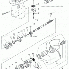 NSD90B Gear Case, Drive Shaft