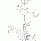 W857527 TRAIL BOSS Коленчатый вал и поршни