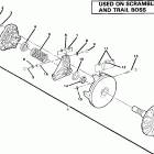 W857527 TRAIL BOSS Drive clutch assembly.