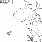 W857527 TRAIL BOSS Front fender-scrambler.