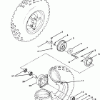 W857527 TRAIL BOSS Front wheel assembly-trail boss