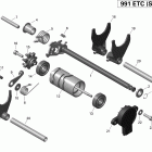 Spyder RS SM5 shifting system