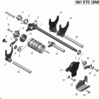 Spyder ST SM5 shifting system