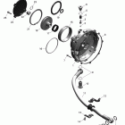 Spyder ST_STS SE5 05- clutch release cover