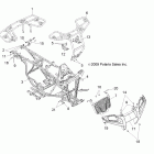 TRAIL BOSS 330 INTL - A10EA32FA Chassis, frame, racks and bumper