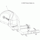 SPORTSMAN 500 EFI TRACTOR - A10MN50ET Body, backrest